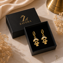 Brinco Encanto Dourado™ — Elegância Delicada que Ilumina Seu Look