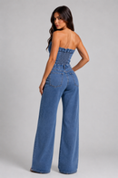 Macacão Jeans Sculpt™ — Elegância que Valoriza