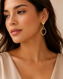 Brinco Gota Dourada™ — Delicadeza e Elegância