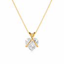 Colar Coração Crystal Dourado™ — Elegância que Encanta em Cada Detalhe