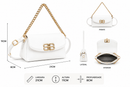Bolsa Feminina Élora Gold™ — Elegância Refinada Para Mulheres Marcantes
