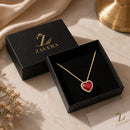 Colar Rubi Heart™ – Luxo, Paixão e Elegância Que Hipnotizam