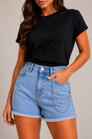 Short Jeans Sculpt™ Premium — Modelagem que Valoriza