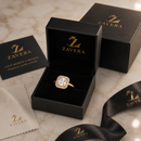 Anel Diamond Aura™ — Brilho Sofisticado e Exclusivo