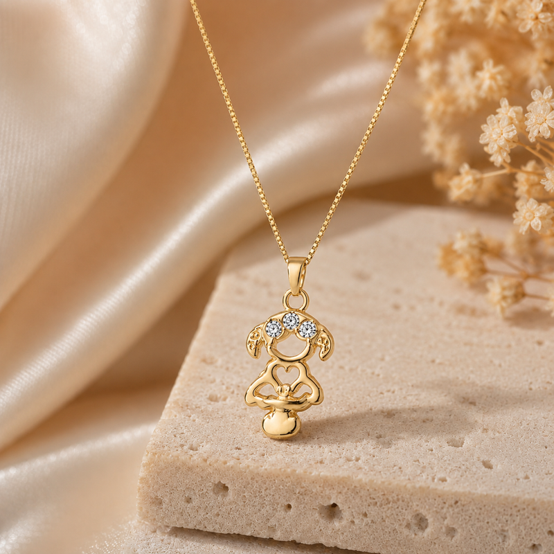 Colar Zavera Angel™ – Delicadeza, Proteção e Elegância em Cada Detalhe