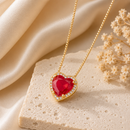 Colar Rubi Heart™ – Luxo, Paixão e Elegância Que Hipnotizam