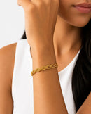 Pulseira Trançada Luxor™ –Elegância Sofisticada em Cada Detalhe