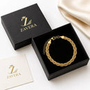 Pulseira Trançada Luxor™ –Elegância Sofisticada em Cada Detalhe