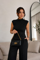 Bolsa Feminina Élora Gold™ — Elegância Refinada Para Mulheres Marcantes